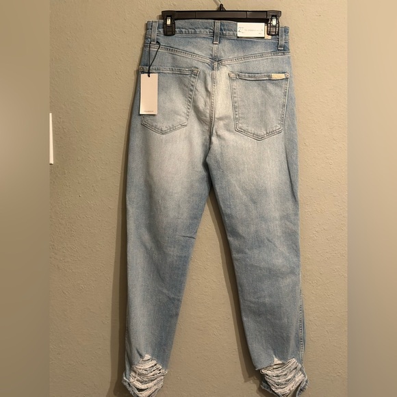 NWT 7 FOR ALL MANKIND WOMEN'S HIGH RISE CROP DENIM JEANS - Picture 7 of 17